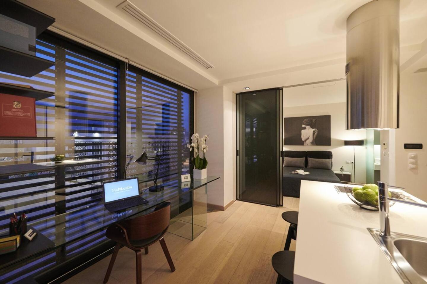 Ma Maison Nο 4, Downtown Loft , Short Walk To Acropolis, Ultra High Speed Internet 500 Mbps, Parking Upon Request, 1' From Metro Station Atenas Exterior foto
