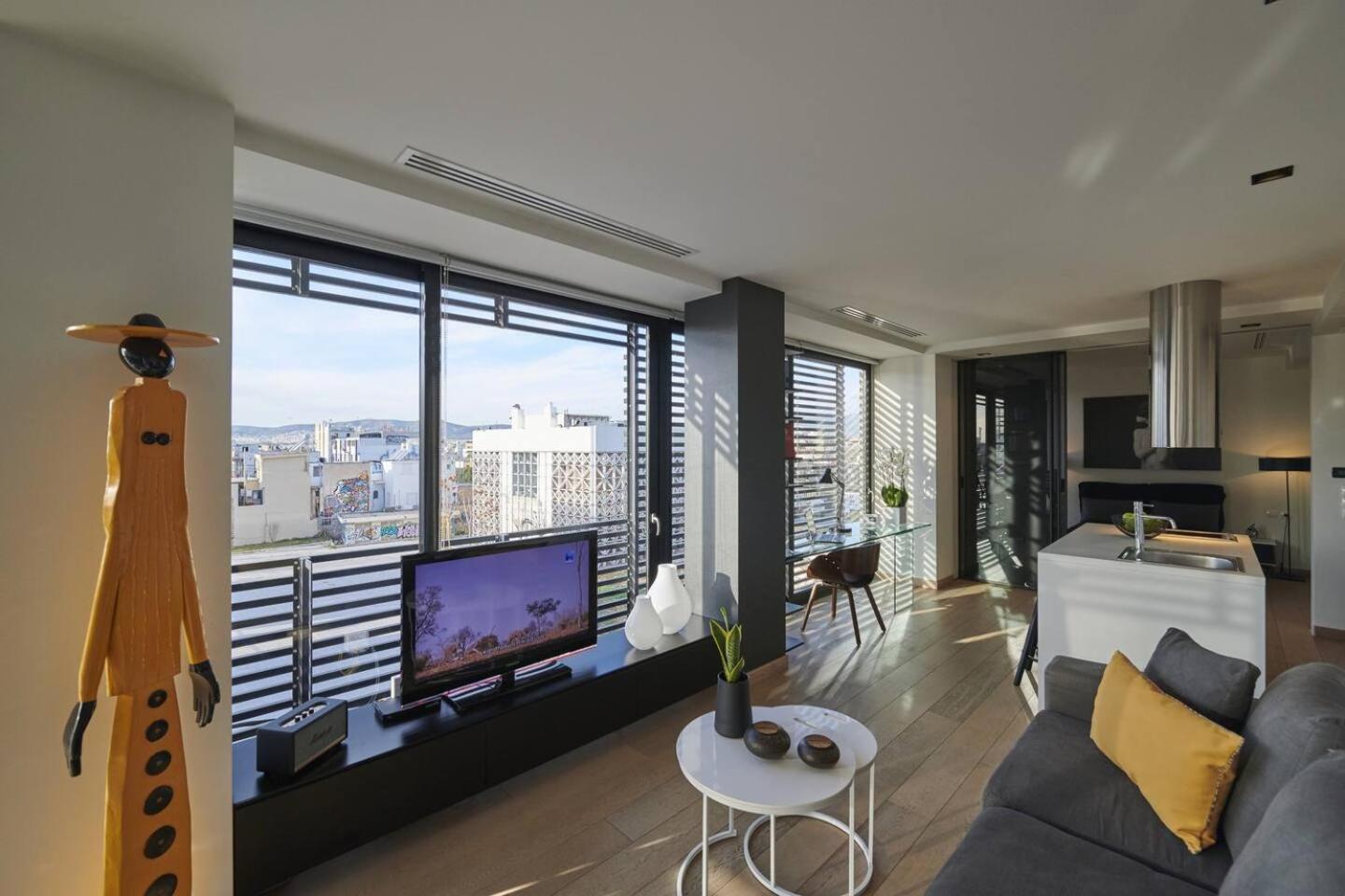 Ma Maison Nο 4, Downtown Loft , Short Walk To Acropolis, Ultra High Speed Internet 500 Mbps, Parking Upon Request, 1' From Metro Station Atenas Exterior foto